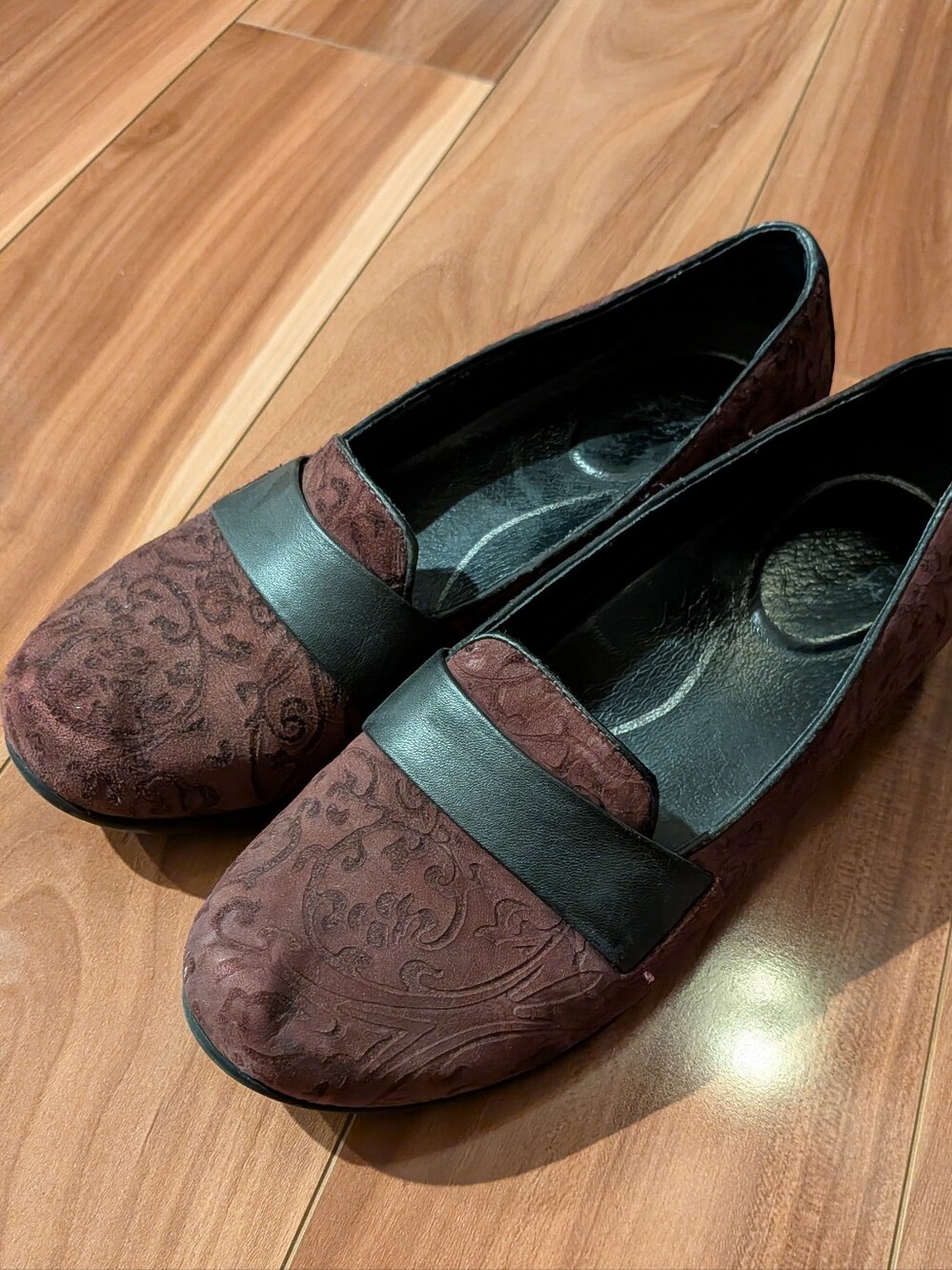 Dansko Purple Oksana Loafers